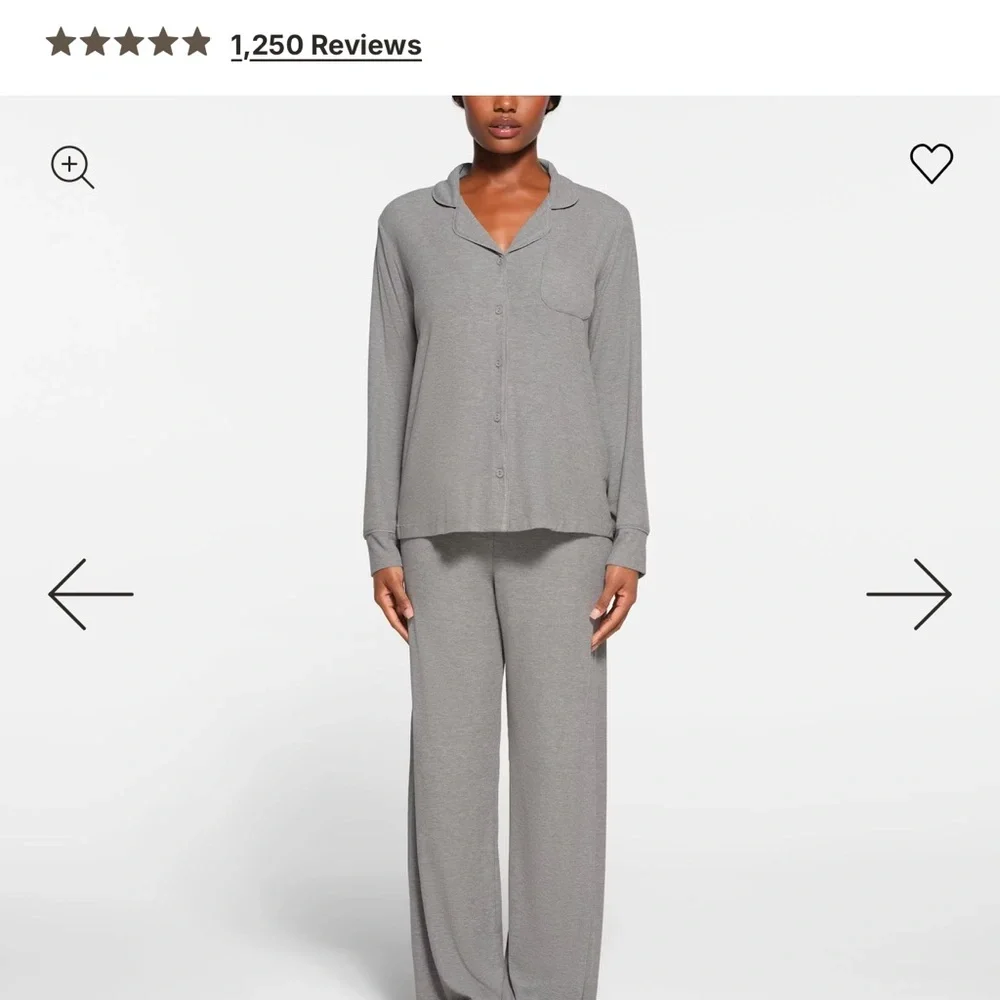 SKIMS Women's Soft Lounge Pajama Set - Picture 2 of 3